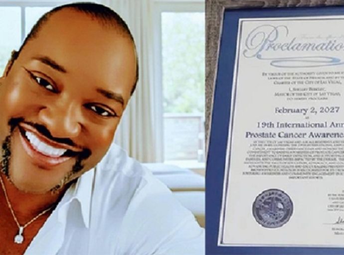 Non-profit founder honoured with Las Vegas City Proclamation as National Prostate Cancer Awareness Advocate